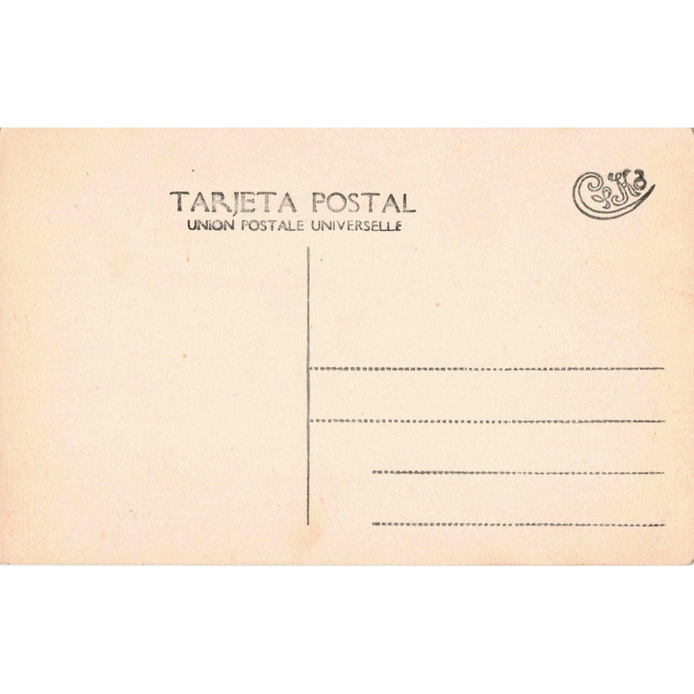 Vintage Teatro Colon Buenos Aires Argentina Postcard Serie A 41 Sepia Opera Card - Picture 2 of 2